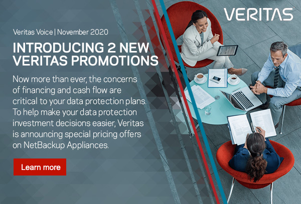 Introducing 2 New Veritas Promotions