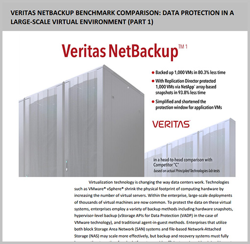 NetBackup vs Competitor