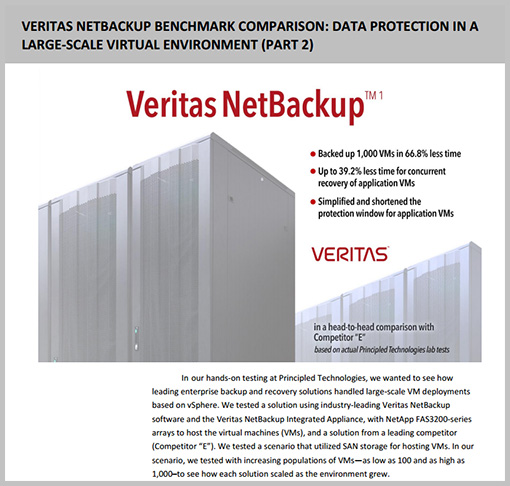 NetBackup vs Competitor