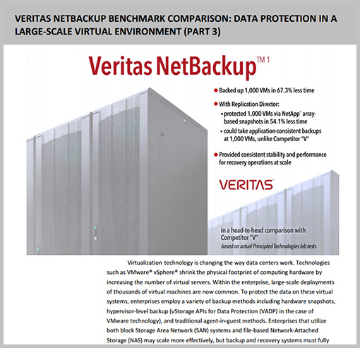 NetBackup vs Competitor